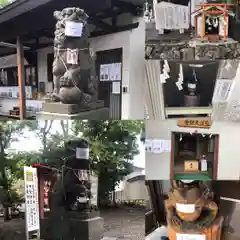 星置神社の狛犬