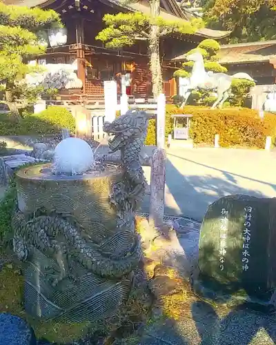 田村神社の狛犬