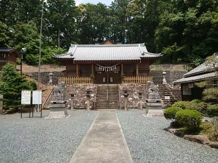 籰繰神社の本殿・本堂
