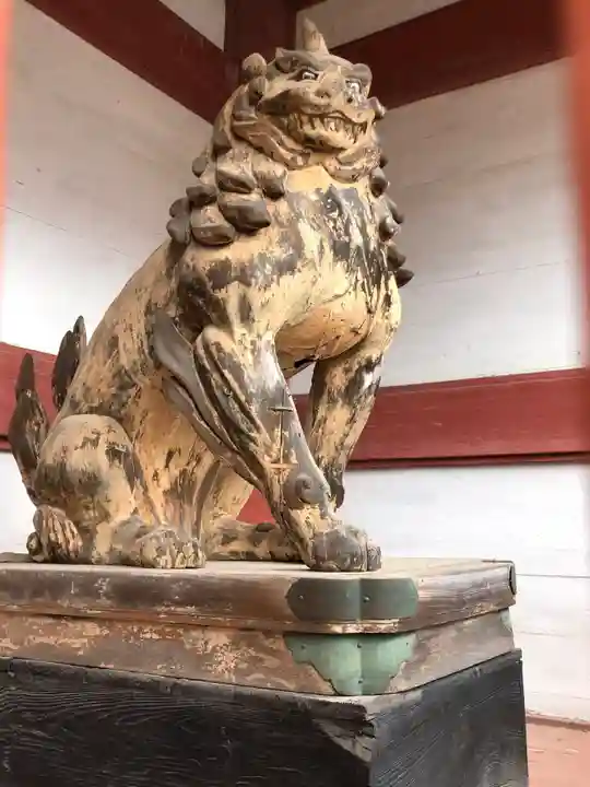 美濃國一宮 南宮大社の狛犬