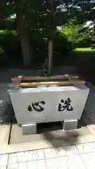 帯廣明神大社     の手水