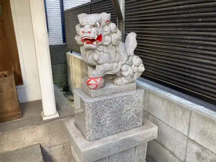 池立神社の狛犬