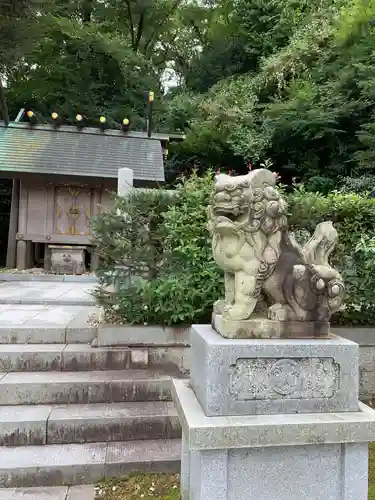 毛谷黒龍神社の狛犬