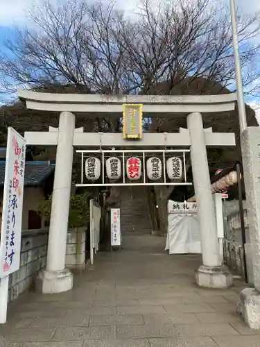 検見川神社の鳥居