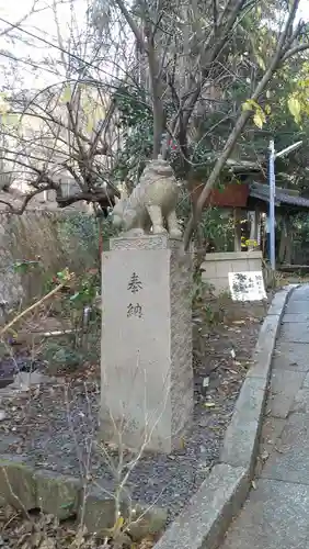 大豊神社の狛犬