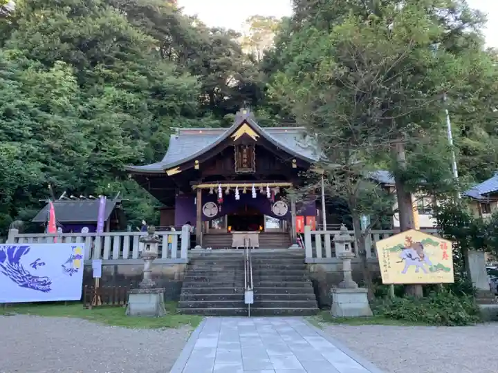 毛谷黒龍神社の本殿・本堂