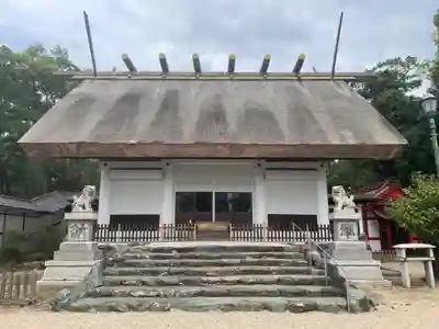 津賀田神社の本殿・本堂