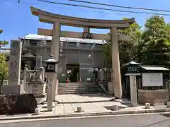 岡山神社の鳥居