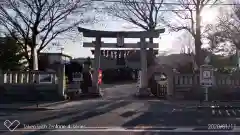 日野八坂神社の鳥居