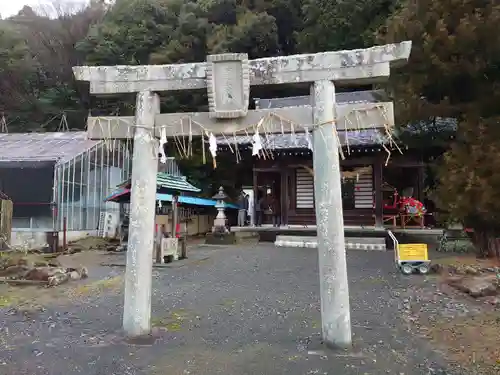 谷稲葉神社の鳥居