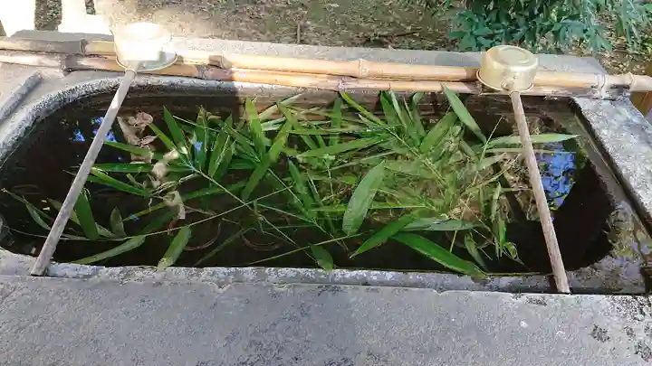 千代ケ岡八幡宮の手水舎