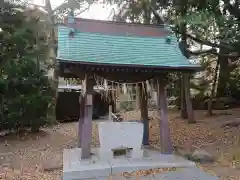 川関神社の手水