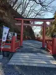 神橋(二荒山神社)の鳥居