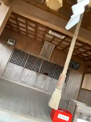 櫻木神社の本殿・本堂