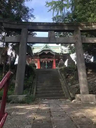 子安八幡神社の鳥居