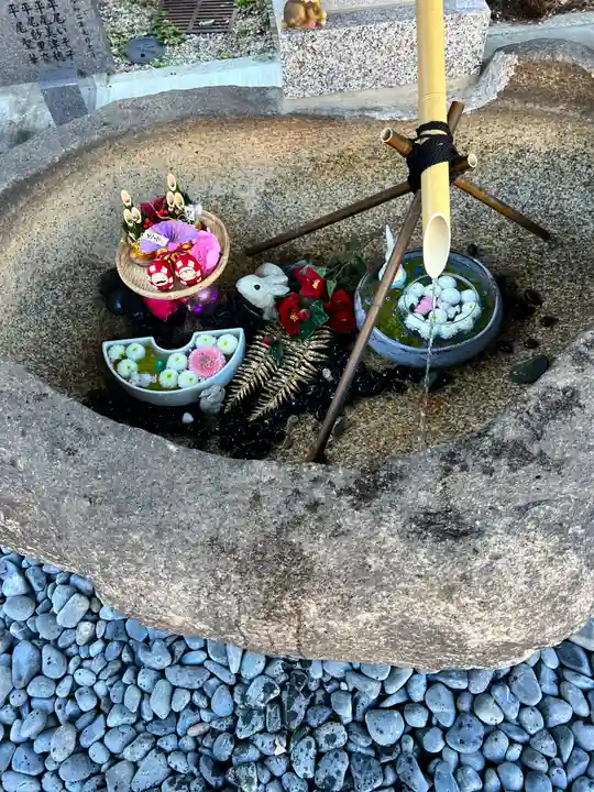 三輪神社の手水舎
