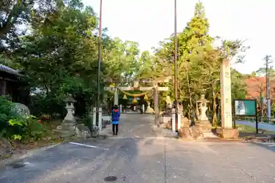 亀山神社の鳥居