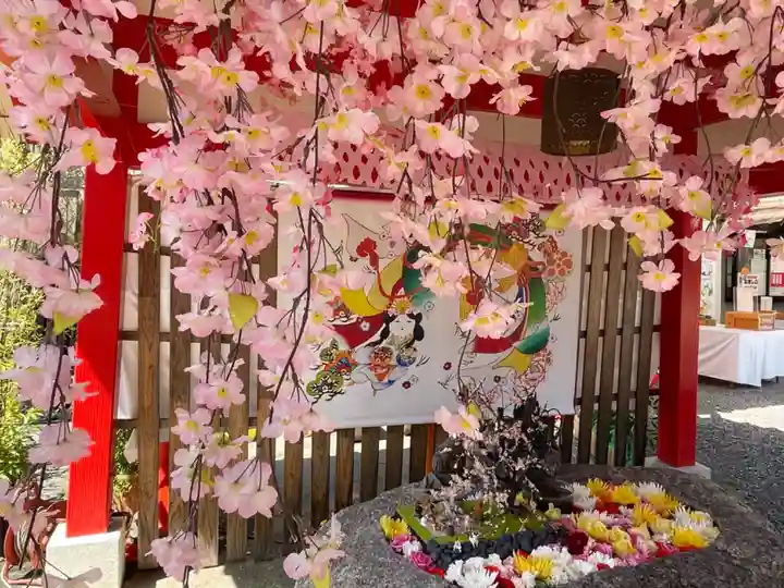 別小江神社の手水舎