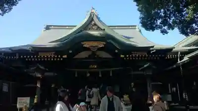 穴八幡宮の本殿・本堂