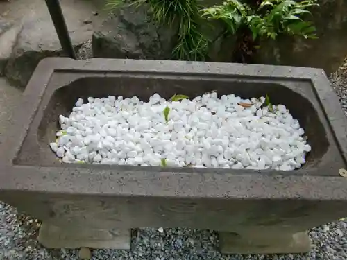 鎮守氷川神社の手水