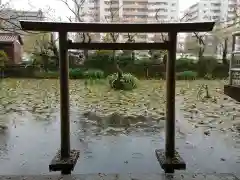 船江上社の鳥居