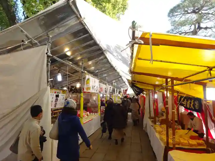 穴八幡宮のお祭り