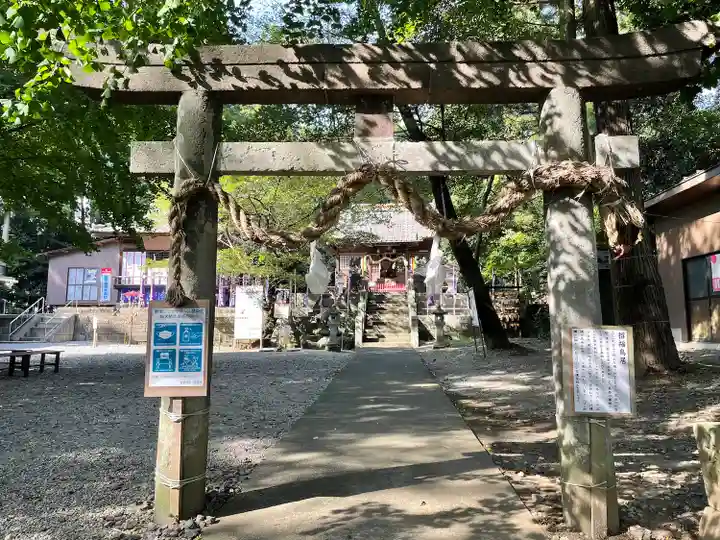 下野 星宮神社の鳥居