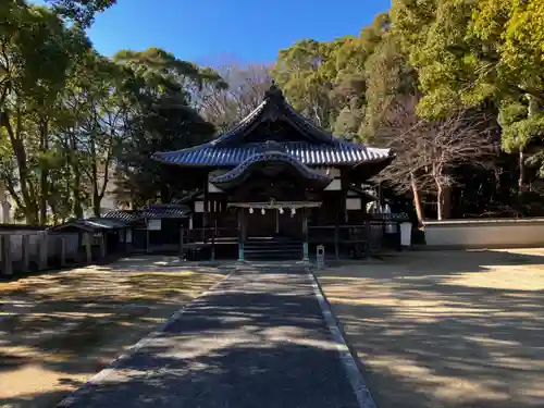 船越和気比売神社の本殿