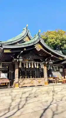 検見川神社の本殿・本堂