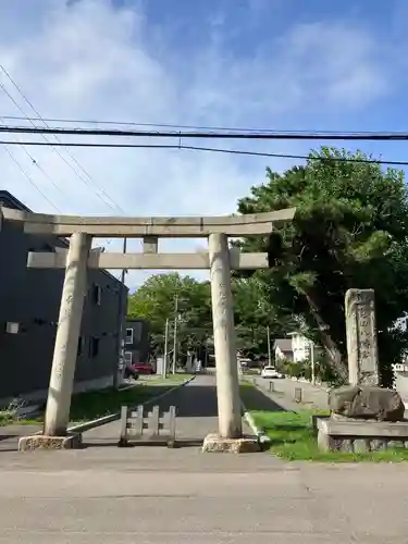 亀田八幡宮の鳥居