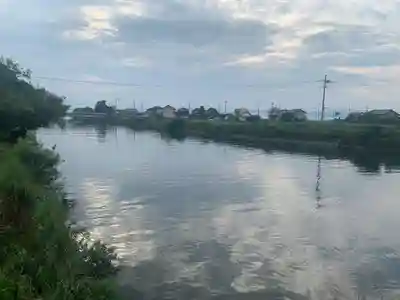 朝妻神社の景色