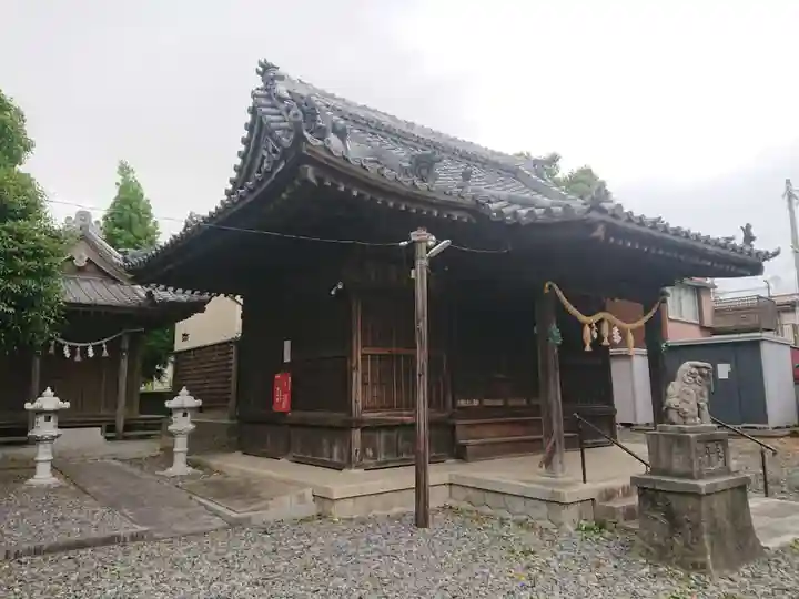 白山神社の本殿・本堂