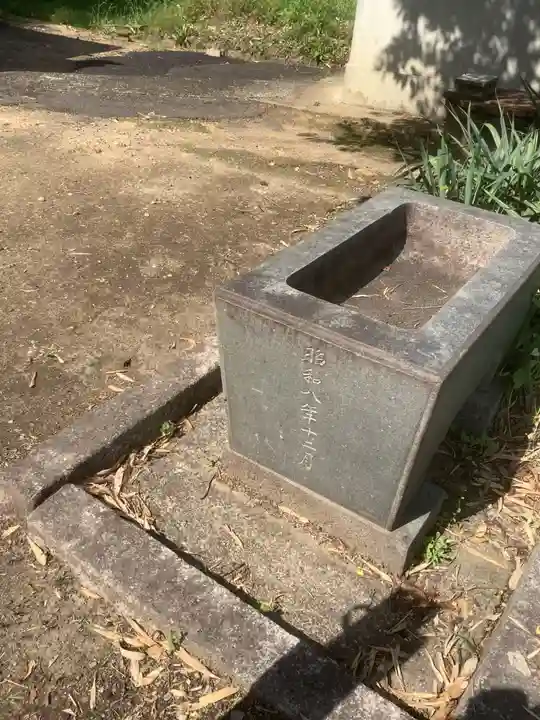 榧の木弘法堂の手水舎