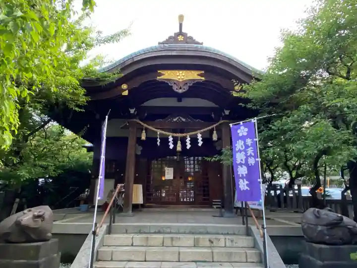牛天神北野神社の本殿・本堂