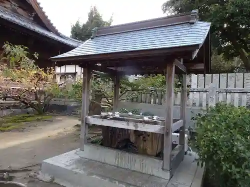 天皇寺の手水