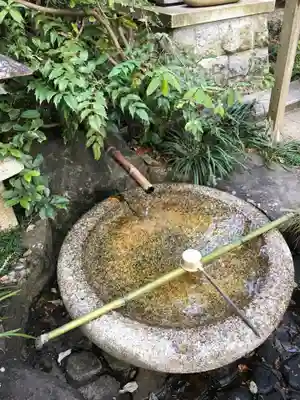 大前神社の手水舎