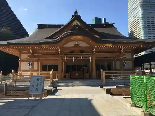 西久保八幡神社の本殿・本堂