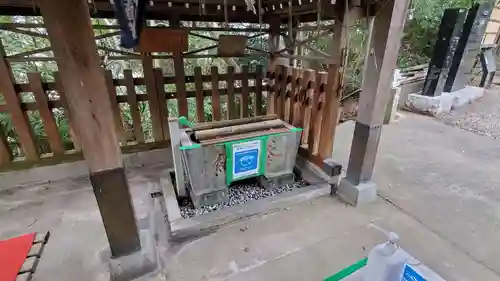 大鷲神社の手水舎