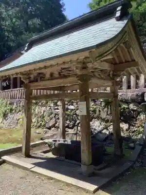 十五社神社の手水舎