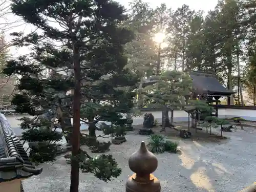 恵林寺の庭園