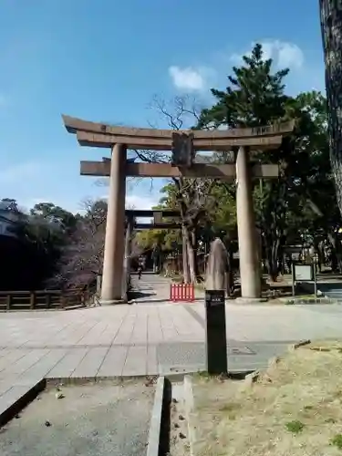 小倉祇園八坂神社の鳥居