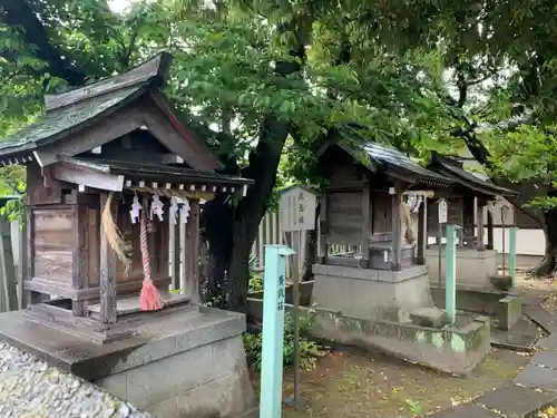 中島八幡神社の末社・摂社
