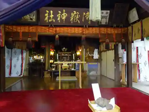 横浜御嶽神社の本殿・本堂
