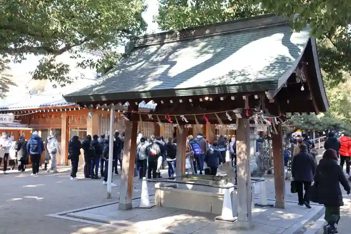 大聖観音寺(あびこ観音)の手水舎