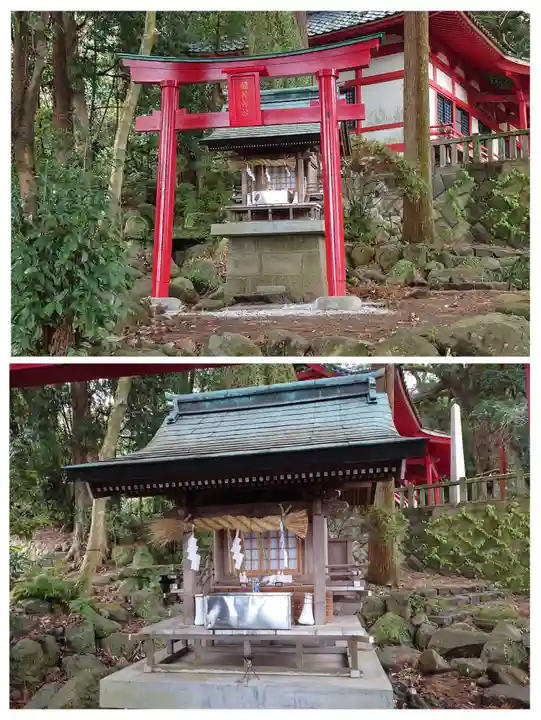 八幡朝見神社の末社・摂社