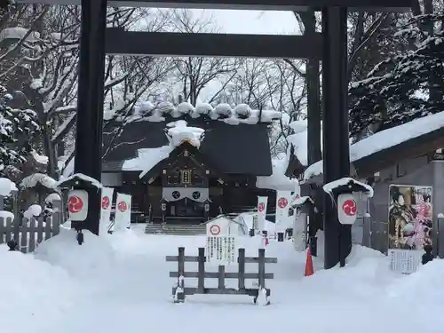 旭川神社の鳥居