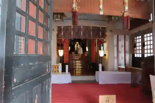 吉原神社の本殿・本堂