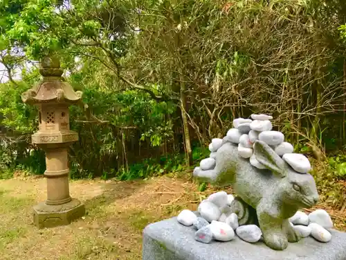 白兎神社の狛犬