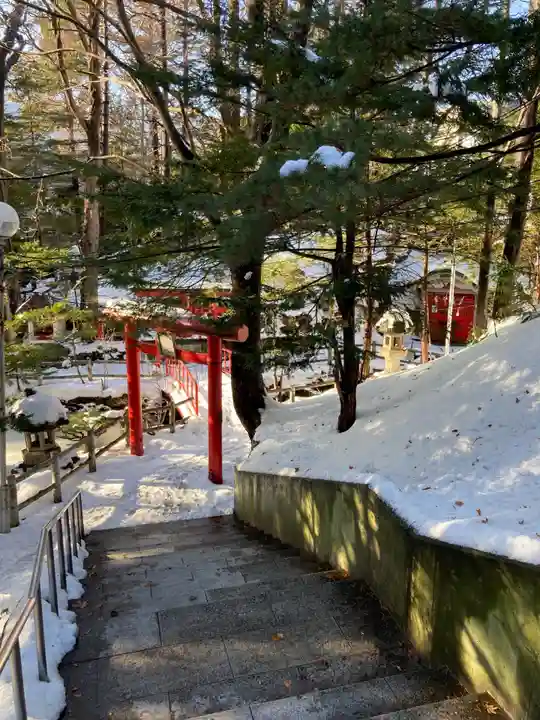 白石神社の鳥居