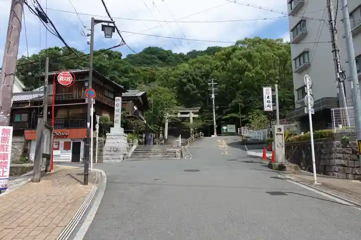 四條畷神社の周辺